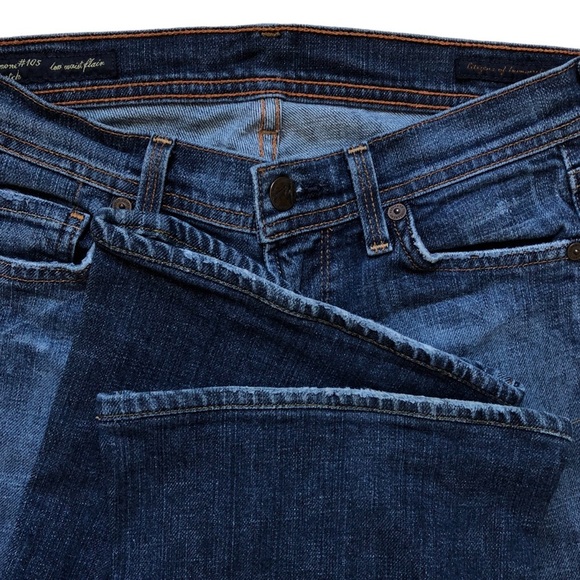 COH Simone #105 Stretch Low Waist Flare Size 26 HEMMED - Picture 6 of 13